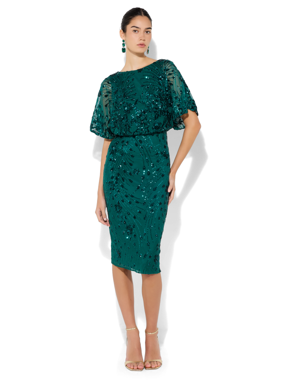Honour Emerald Cocktail Dress