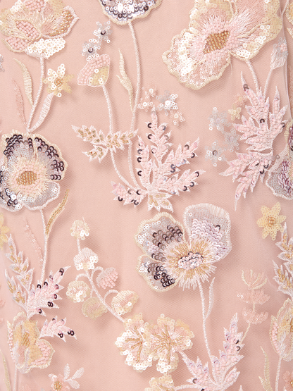 Katalina Pink Sequin Gown