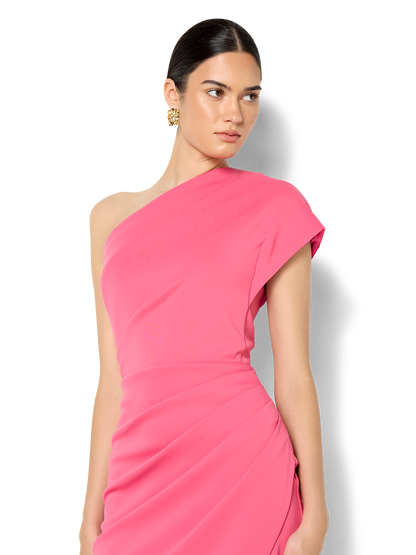 Kennedy Pink One Shoulder Dress