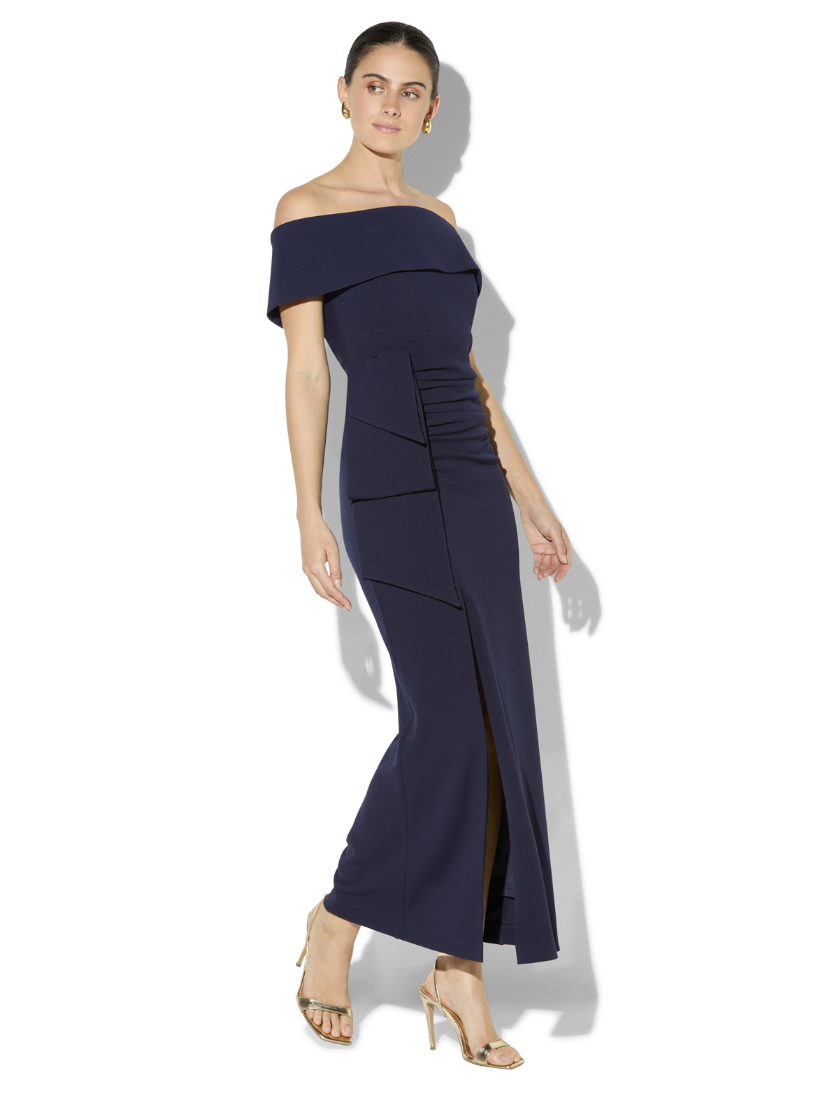 Khloe Navy Gown