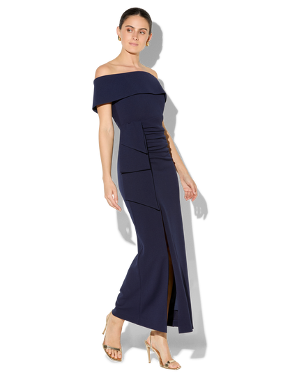 Khloe Navy Gown
