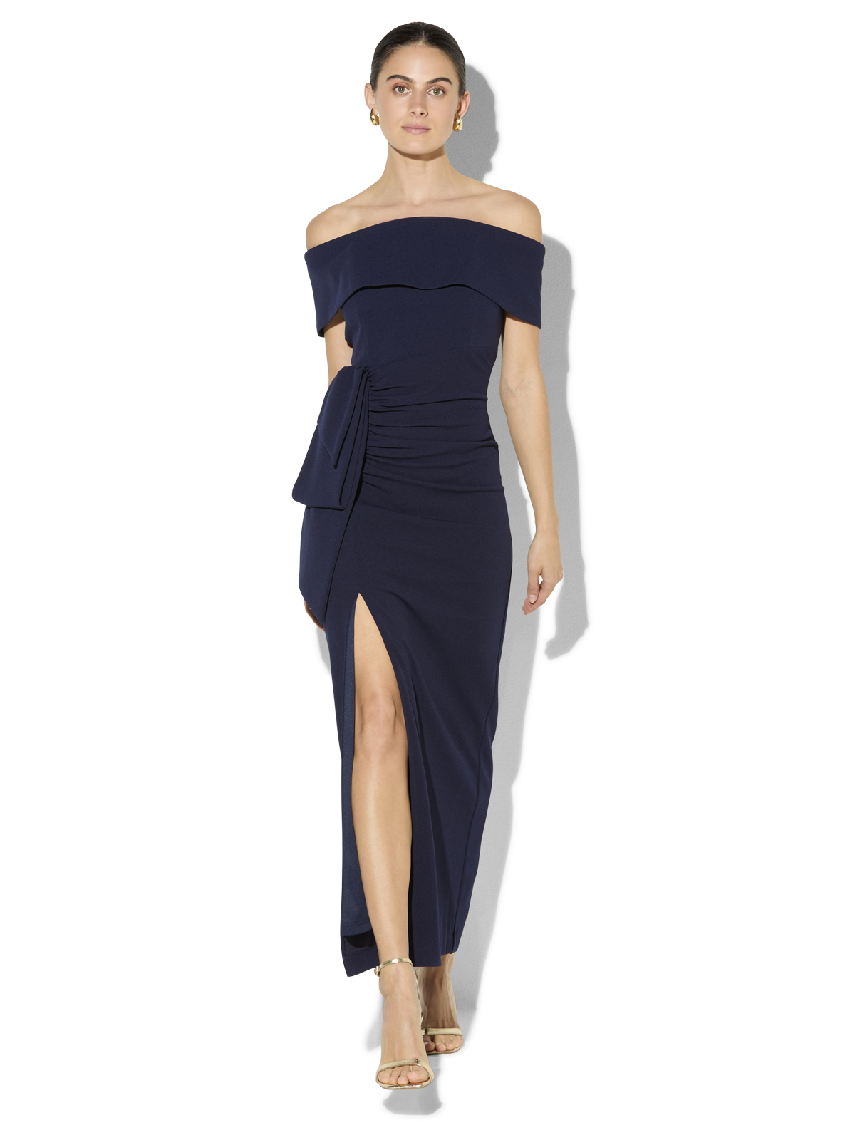 Khloe Navy Gown