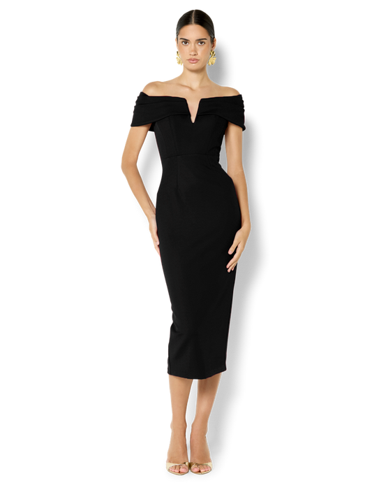Kadence Black Strapless Dress