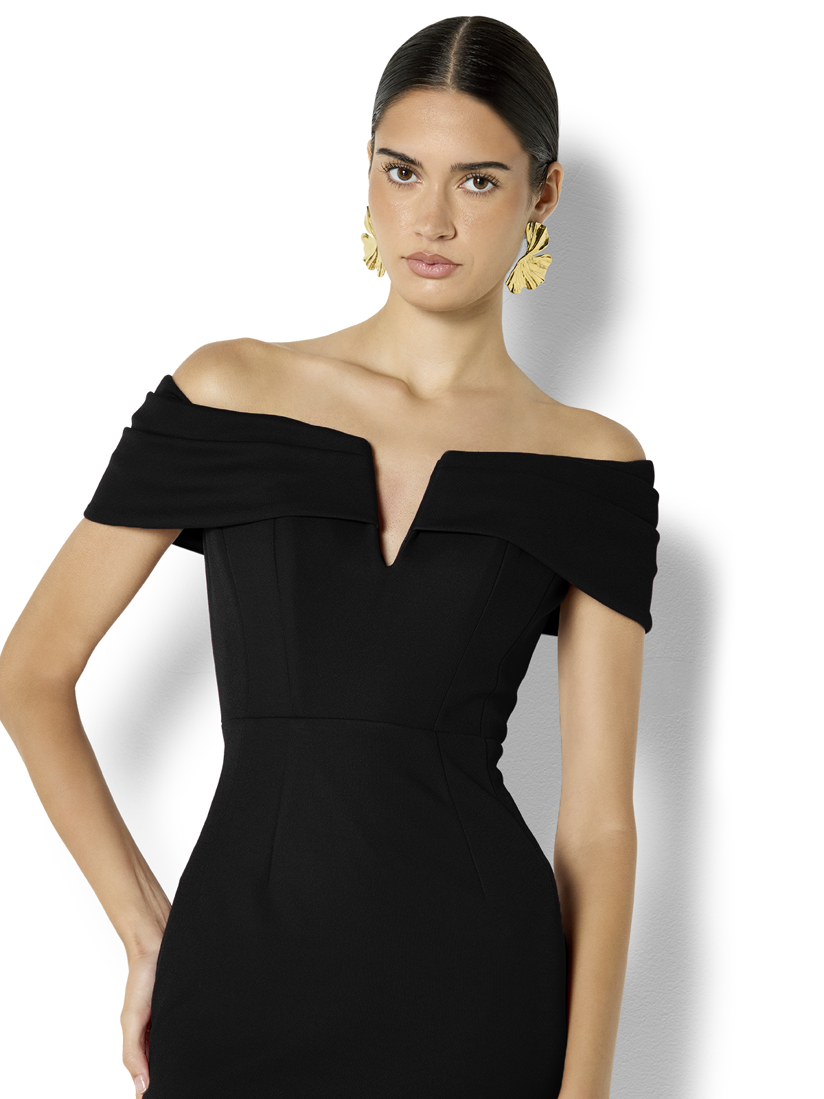 Kadence Black Strapless Dress