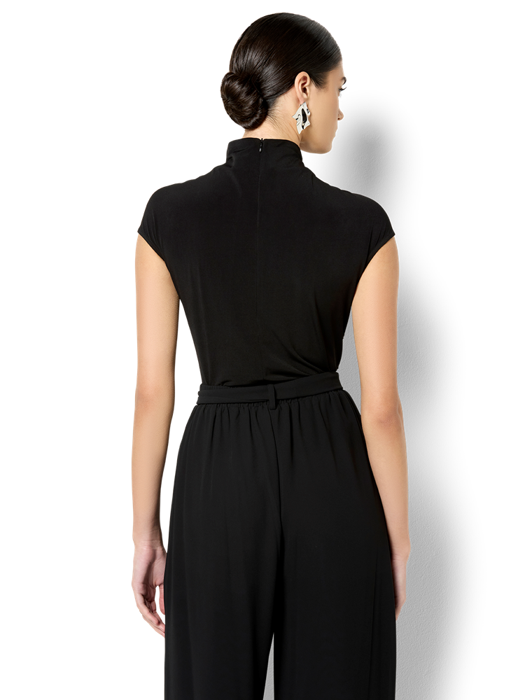 Kalli Black Lace Top