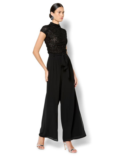 Kalli Black Lace Top