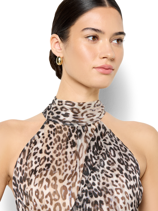 Bridy Gold Button Earrings