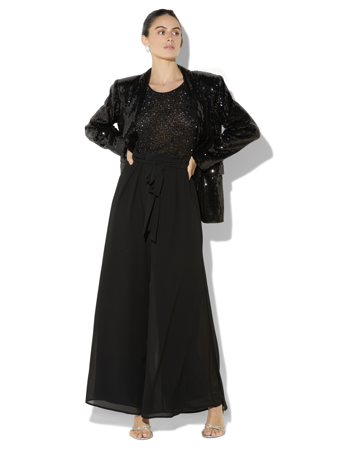 Lucy Black Wide Leg Pants