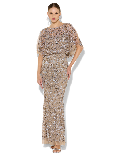 Mimi Hand Beaded Gown