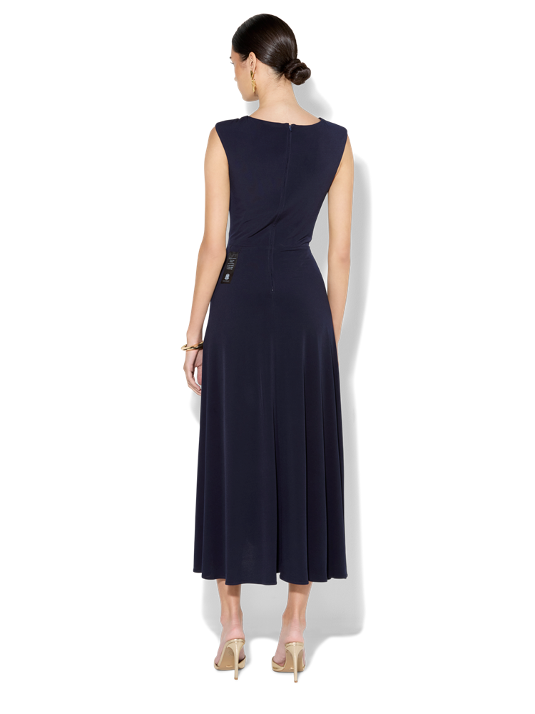 Mia Navy Jersey Dress