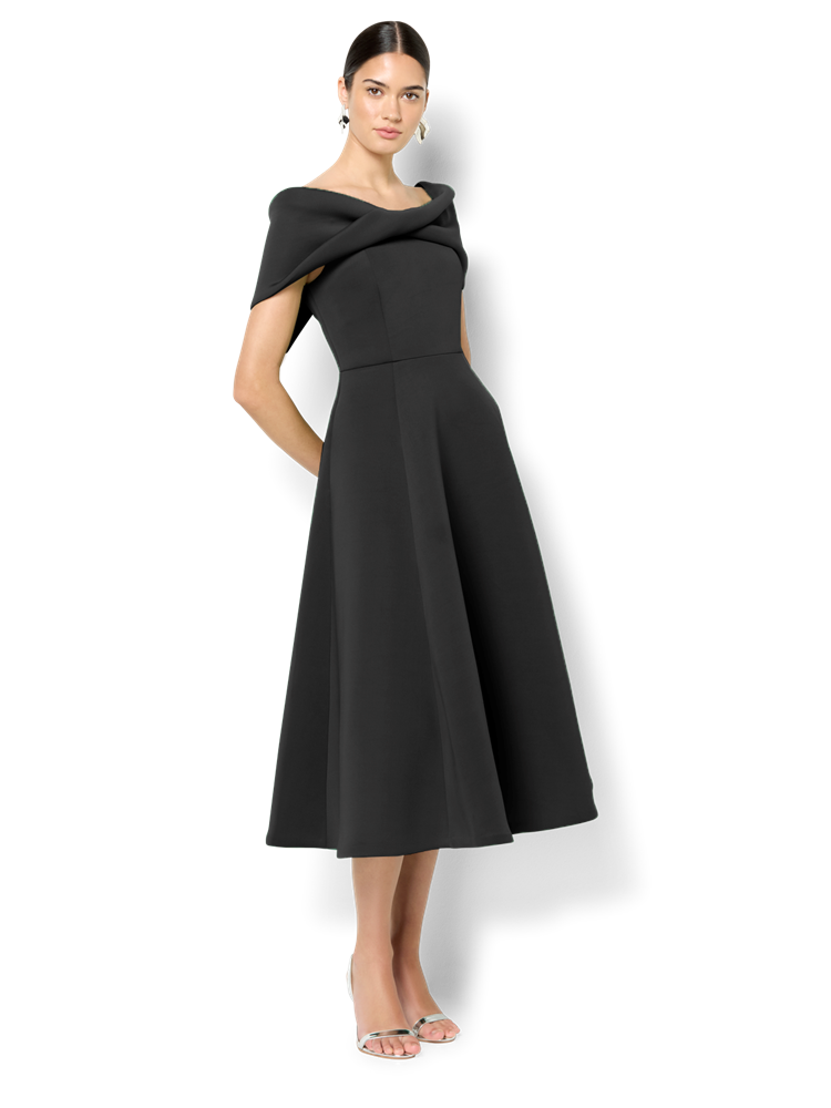 Mica Black Off The Shoulder Dress