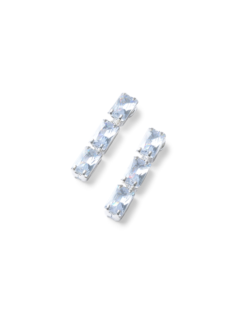 Astrid Silver Earrings & Necklace