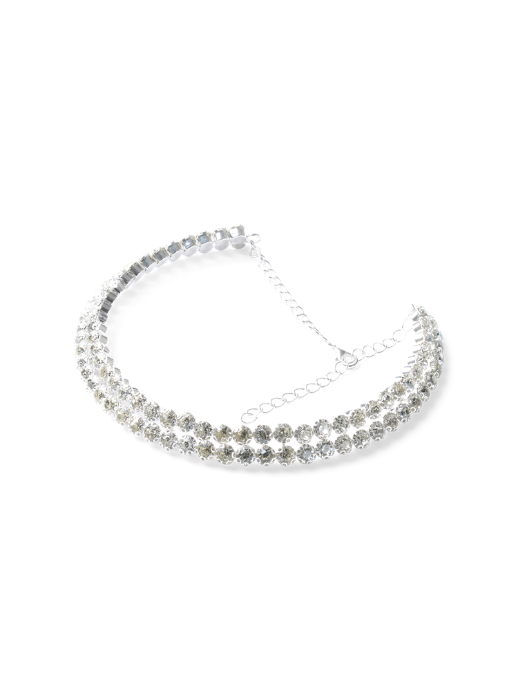 Wendi Silver Earrings & Necklace