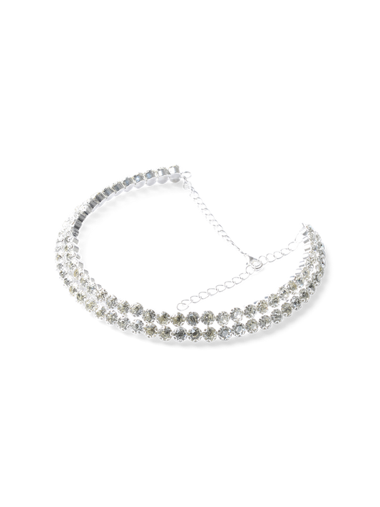 Wendi Silver Earrings & Necklace