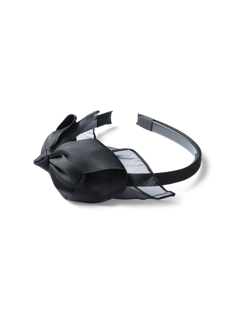 Dorit Black Bow Headband