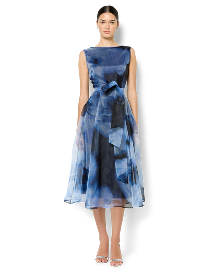 Sofia Sky Blue Organza Dress