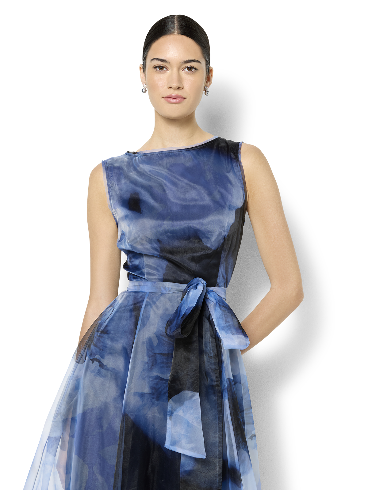 Sofia Sky Blue Organza Dress