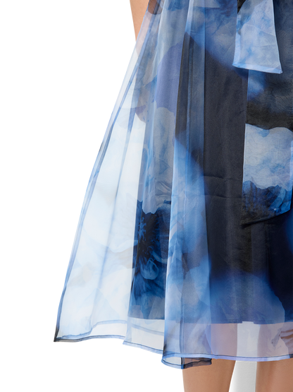Sofia Sky Blue Organza Dress