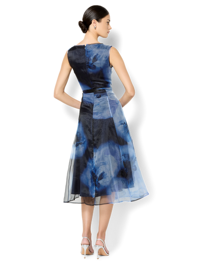 Sofia Sky Blue Organza Dress