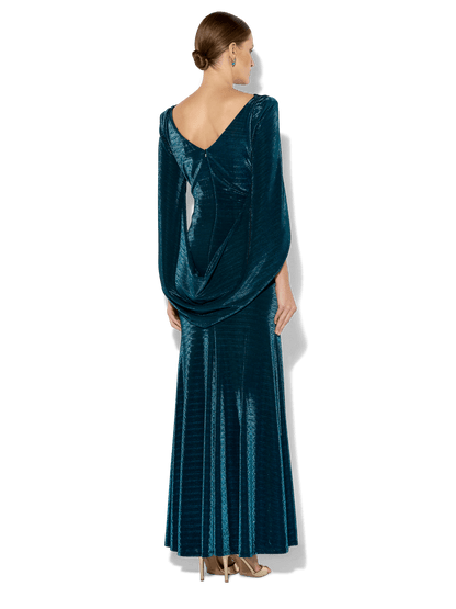 Sydney Petrol Metallic Gown