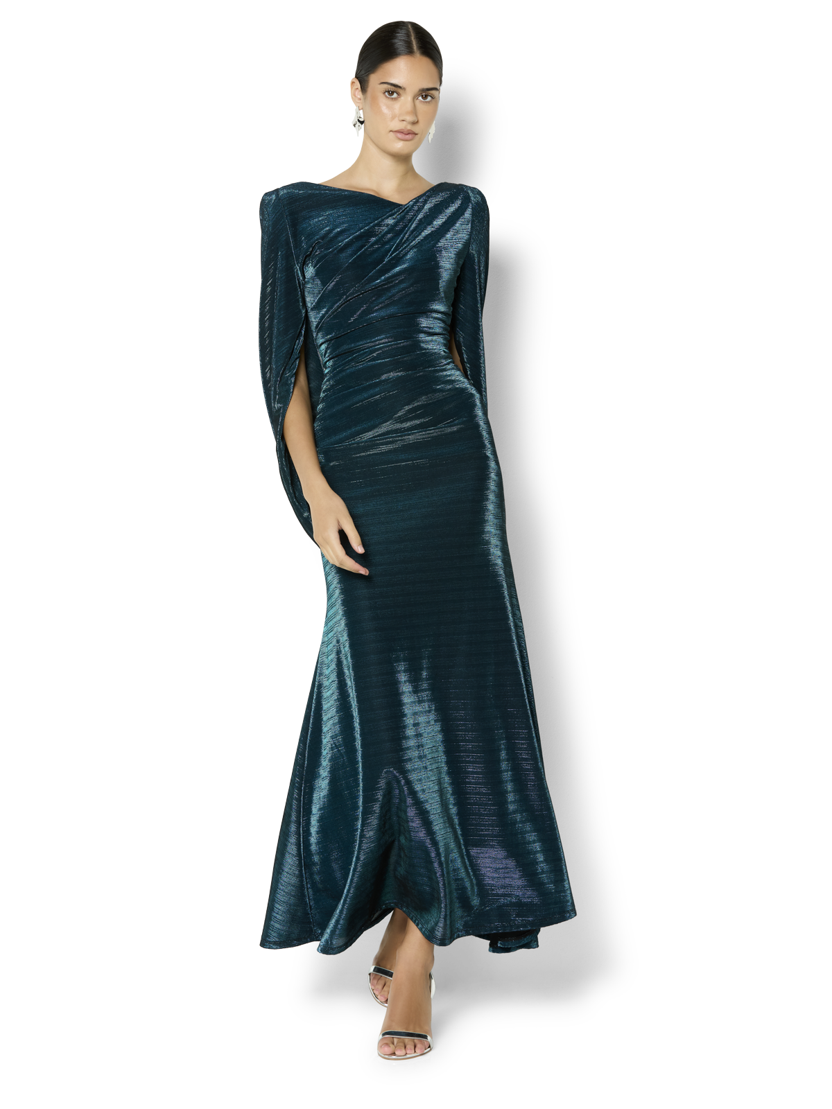 Sydney Petrol Metallic Gown