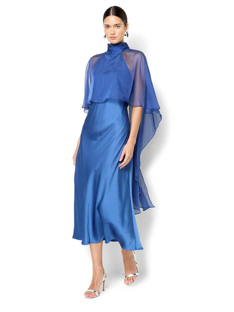 Terry Marine Cape Dress