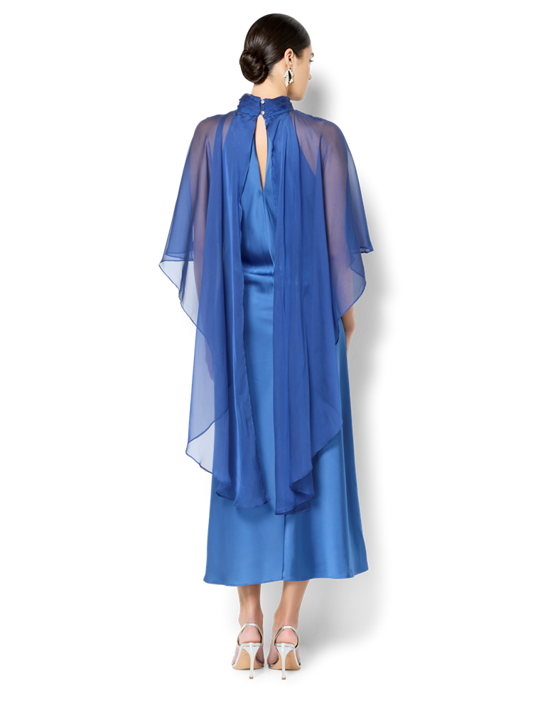 Terry Marine Cape Dress