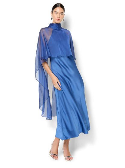 Terry Marine Cape Dress