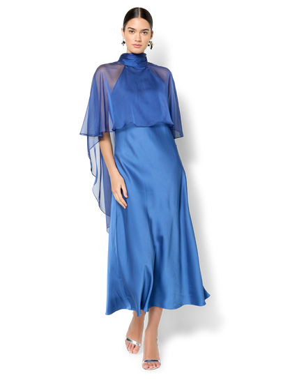 Terry Marine Cape Dress