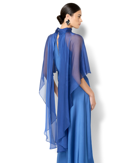 Terry Marine Cape Dress