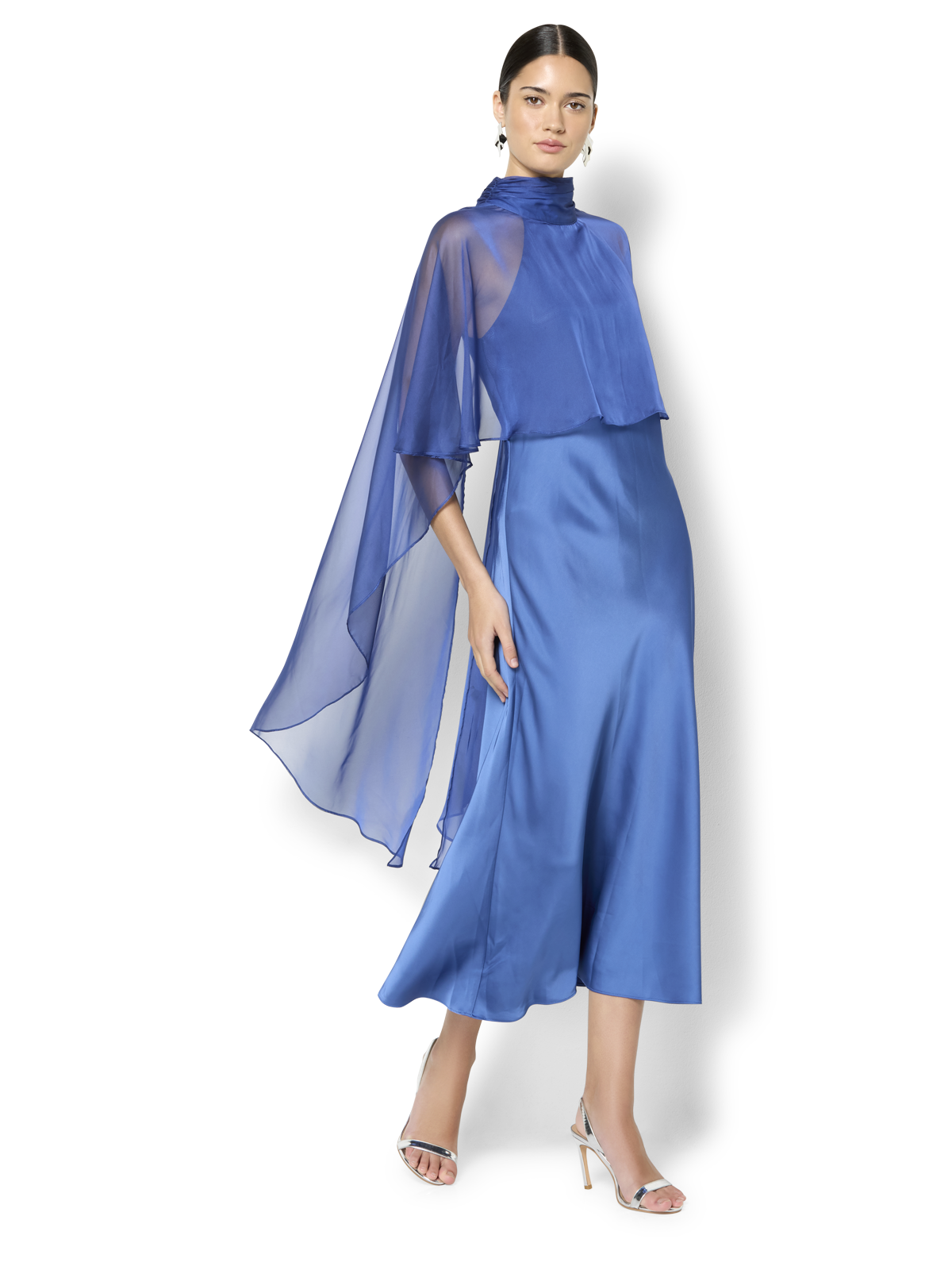 Terry Marine Cape Dress
