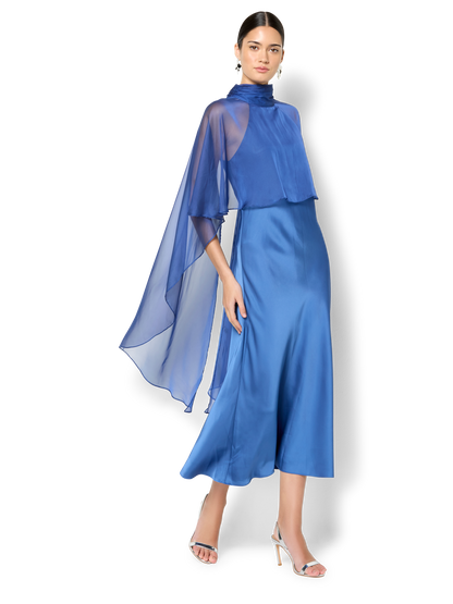 Terry Marine Cape Dress