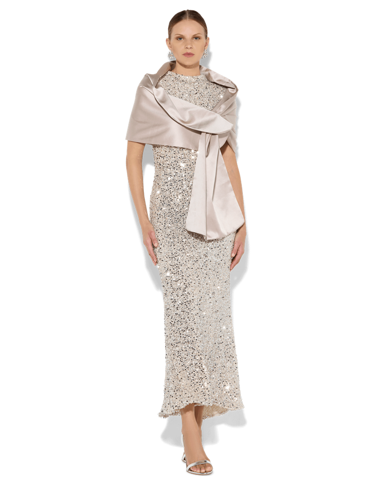 Ashley Mink Sateen Wrap