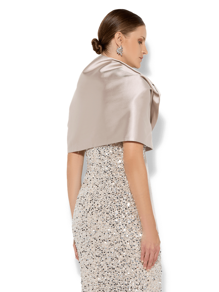 Ashley Mink Sateen Wrap