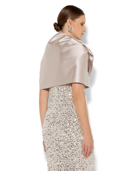Ashley Mink Sateen Wrap