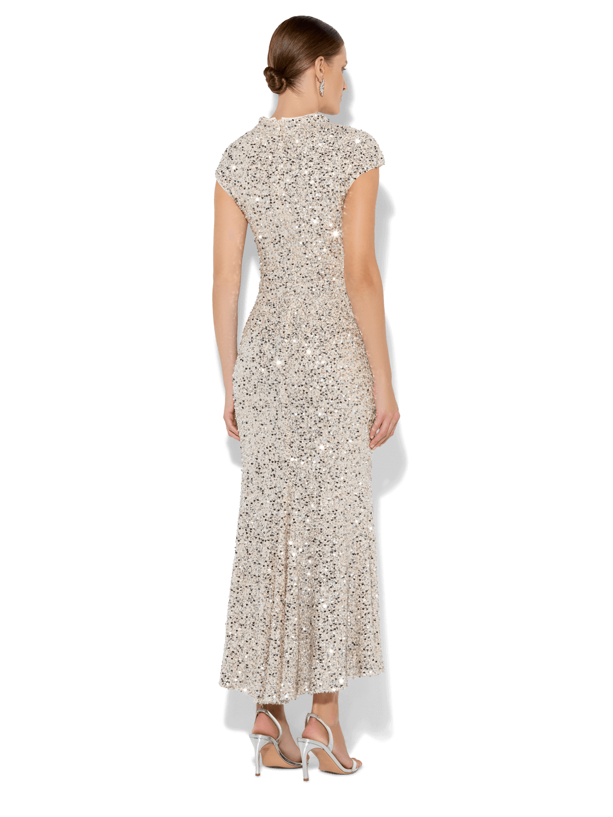 Zahra Mink Sequin Dress
