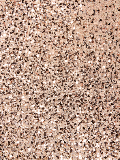 Zahra Rose Gold Sequin Dress