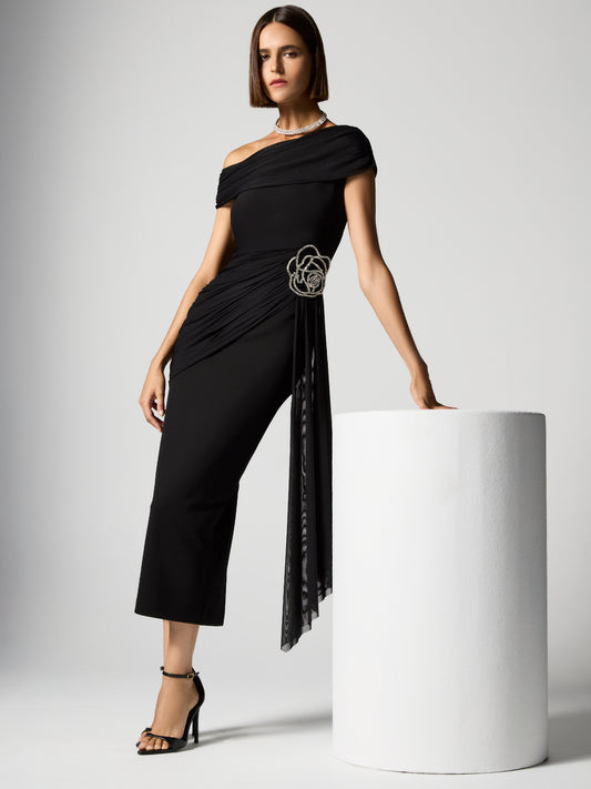 Annette Black Cocktail Dress