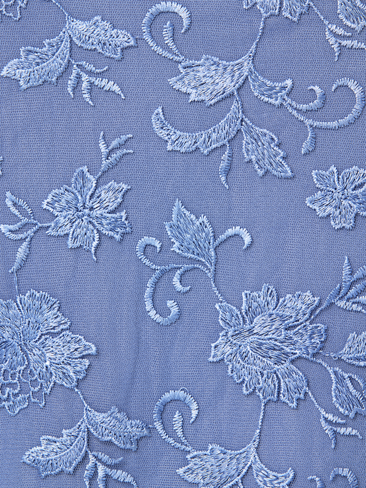 Cierra Periwinkle Lace Maxi Gown