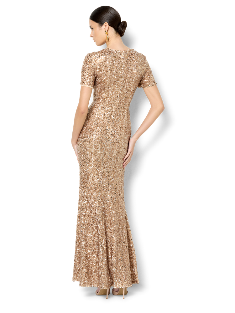 Colette Mink Sequin Gown
