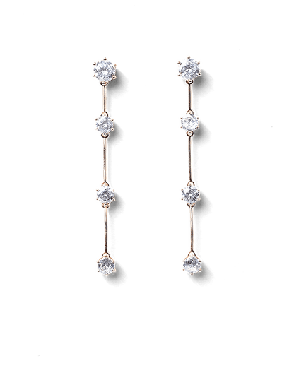 Delia Gold Drop Earrings by Montique