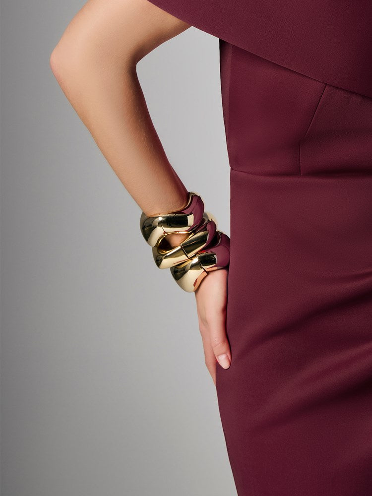 Este Gold Bangle