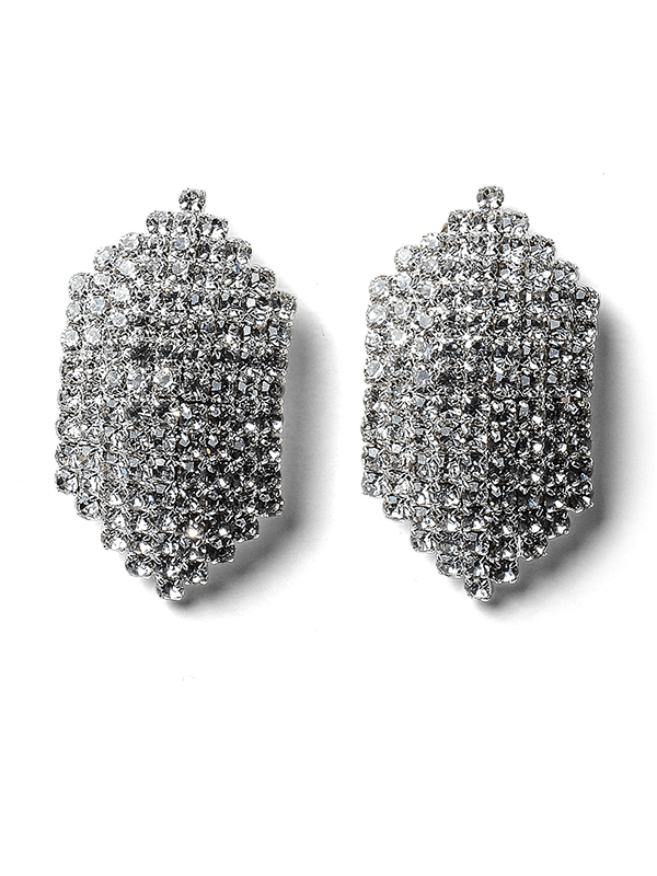 Ginny Silver Earrings by Montique