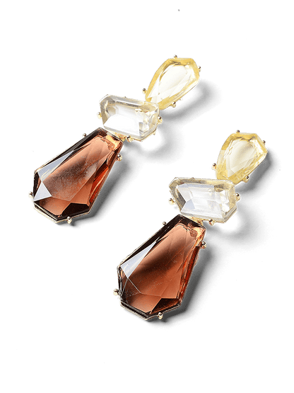 Gwen Chocolate Earrings by Montique
