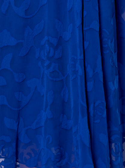 Isla Sapphire Wrap Dress