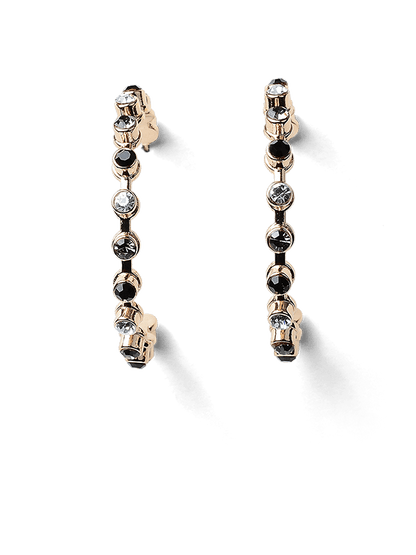 Jane Gold Hoop Earrings by Montique
