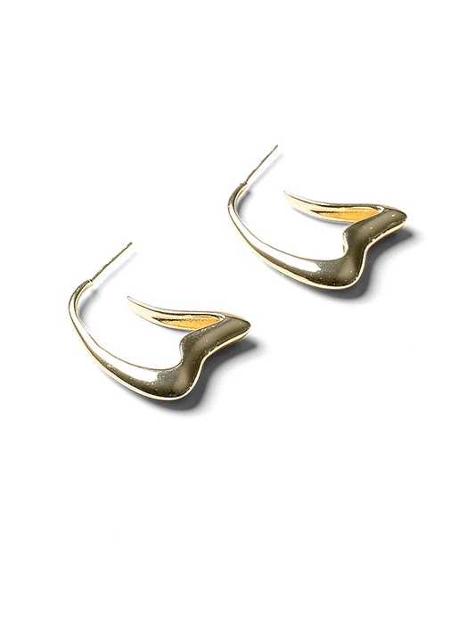 Laney Gold Earrings by Montique