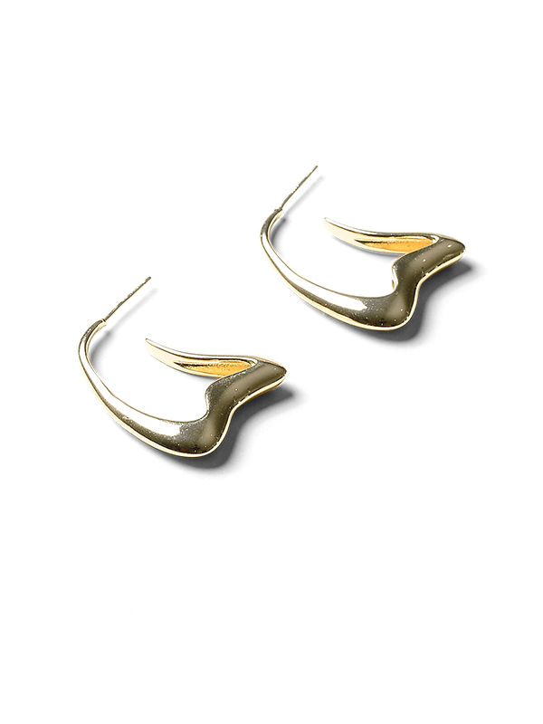 Laney Gold Earrings by Montique