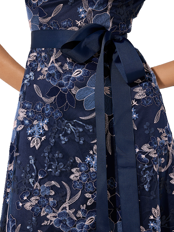 navy and pink lace dress Amazon.com: HYGLJL Navy Blue and Pink Flower Girl Dress for Wedding Off Shoulder Girls Pageant Dresses Long Sleeves Applique: Clothing, Shoes & Jewelry