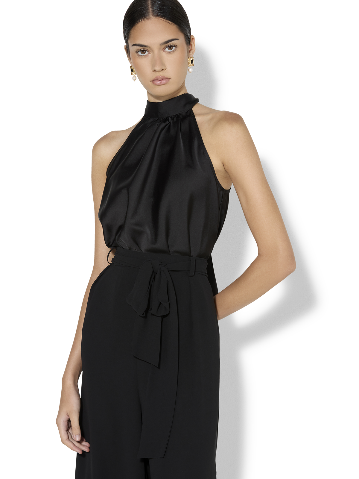 Lucy Black Wide Leg Pants